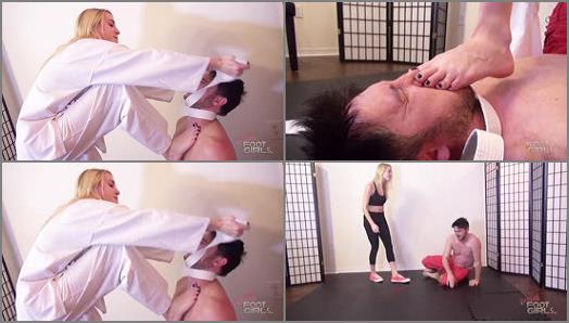 Bratty Foot Girls  Cadence Lethal Humiliating Kicks preview