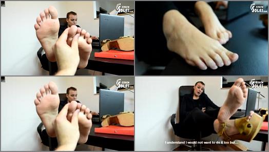 Czech Soles  Sexy Boss Enjoys Taking Advantage Of You preview