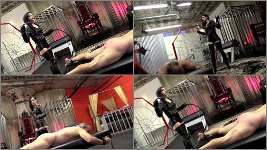 Suffering – DomNation – TWO WHIPS FOR TWO ASS CHEEKS  Starring Mistress Cybill Troy
