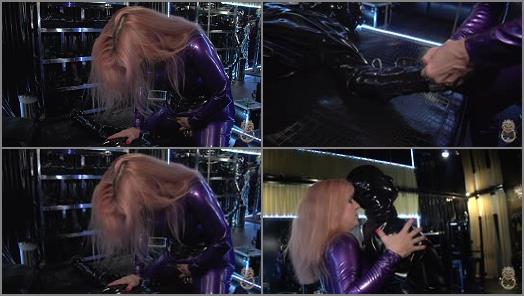 Kates Palace  Rubber Chastity Orgasm 1   Frulein Schmitt preview