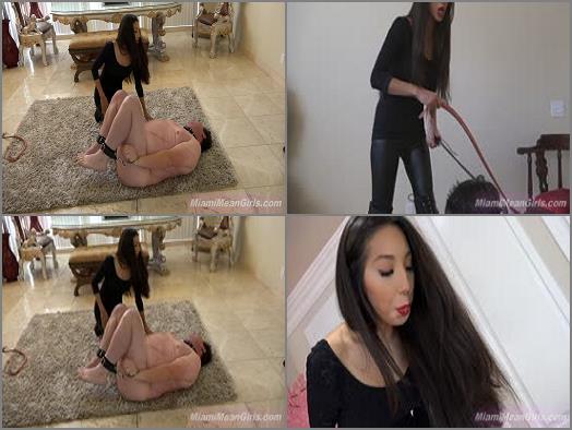 Corporal Punishment – THE MEAN GIRLS – Whipped Dragged and Spit On –  Empress Jennifer