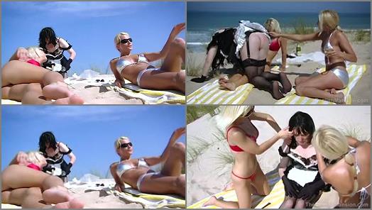  The English Mansion  Beach Maid  Part 2   Lady Natalie Black and Mistress Vixen  preview