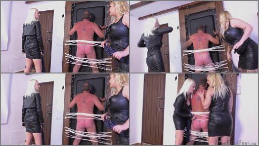Leather –  Femme Fatale Films – The Whip Wall – Super HD – Part 1 –  Divine Mistress Heather and Mistress Fox