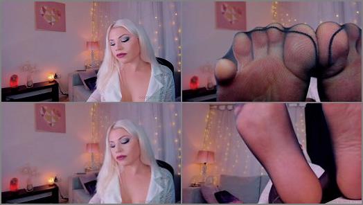 Stockings legs – Goddess Kitty – Nylon Foot Fetish