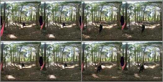  The English Mansion  Woodland Whipping  VR   Mistress Sidonia preview