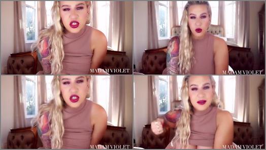 Verbal Humiliation – Madam Violet starring in video ‘Maintaining The Pleasure Balance’