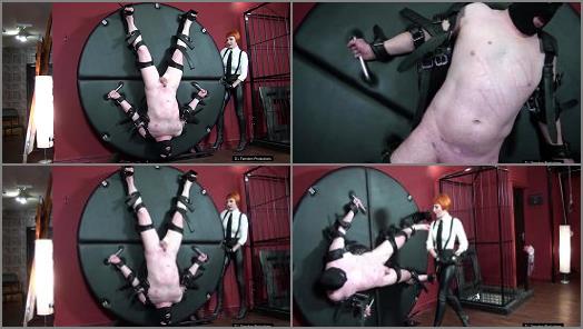 Whipping – Domina Liza starring in video ‘Whipped On The Wheel’