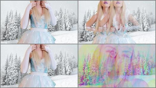 Hypnotic Natalie starring in video The snow queens kiss preview
