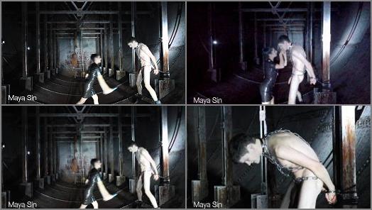 Bondage – Maya Sin starring in video ‘Ballbusting Interrogation with truth serum in an underground bunker’