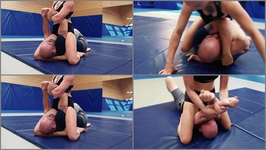 Femdom –   ‘Mega Gym Brno #9 – Tap Out Or Blackout’ of ‘Mixed Wrestling Zone’ studio
