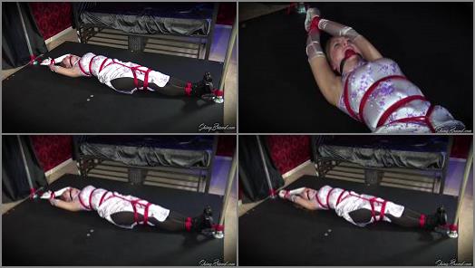 Struggling –   ShinyBound Productions – Rachel Adams- Glamour Girl Tied and Helpless
