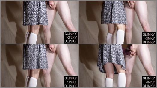 Kicking – Slinky Kinky Blinky – CFNM Good Girl Films herself Busting Balls – Making her