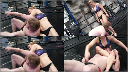 Femdom – Dirty Wrestlin Pit – SEXBATTLE RING Bout #14 – HURT HIM