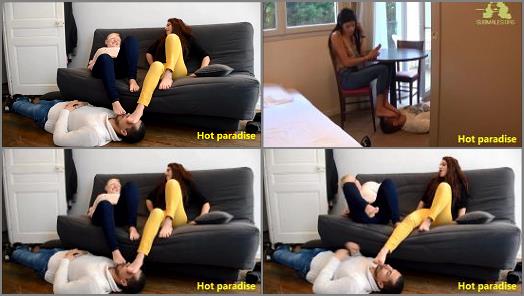 Hot Paradise  Im the footrest of 3 ladies Camelia Sharon Sidelia  Bob45 preview