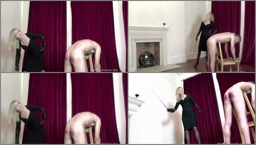 Paddling – Domina Scarlet – Caned By The Fire