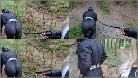 Slave Trining – Lady Patricia – A Little Morning Walk In The Woods Develops Into A “Nice” Surprise