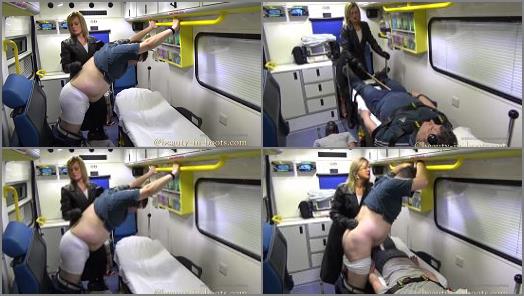 Mistress Athena  It all happens inside this Ambulance preview
