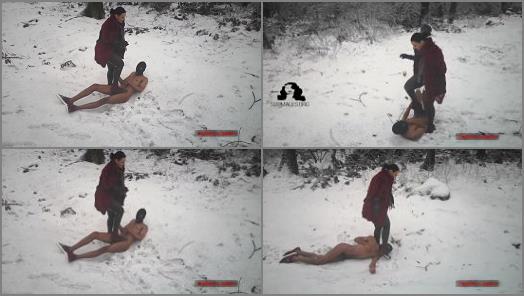 Femdom Tube – Mistress Luna starring in video ‘Beaten in snow’