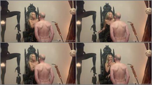 Faceslapping – Lady Dark Angel UK – Face Slapping And Getting Him To Repeat Over And Over