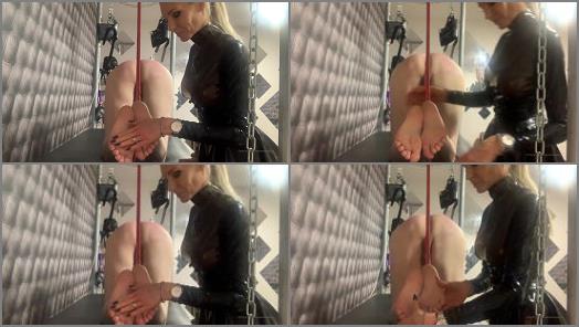 Mistress Caning – Lady Dark Angel UK – First Time Trying Bastinado – I Was Quite Gentle