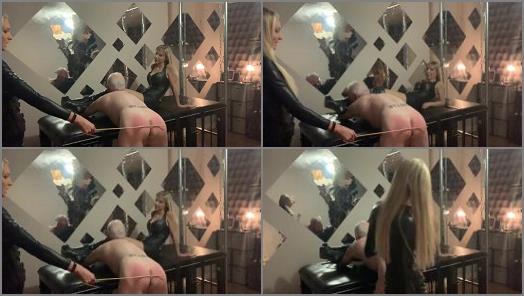 Mistress Canes Hard – Lady Darkangel UK – a double session with mistress vixen