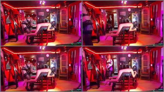 Mistress Adreena  Adreena Angela  Slave Takes Massive Dildo preview