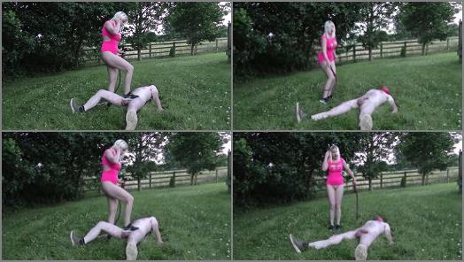 Sophie Shox 2022 Whipping and kicking his fucking balls preview